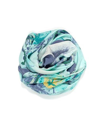 AQUA SYMPHONY SCARF