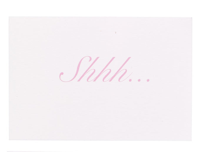 Shhh