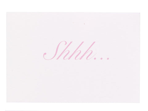 Shhh
