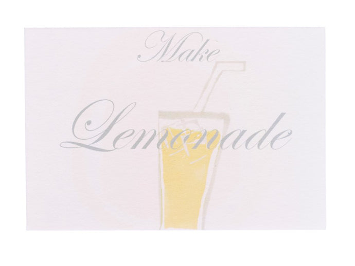 Make Lemonade