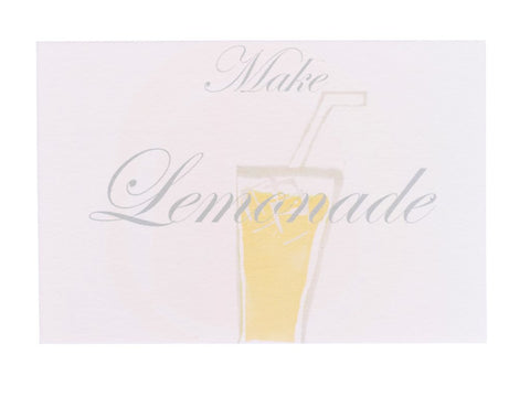 Make Lemonade