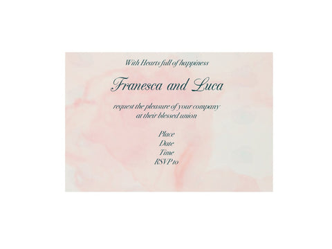 SAVE THE DATE CARD