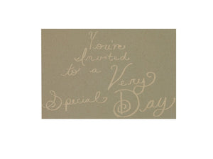 WEDDING INVITATION CARD