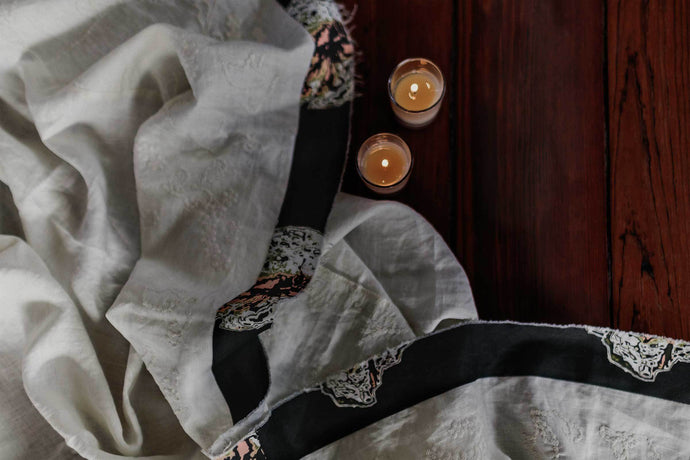 Winter Rose Scarf
