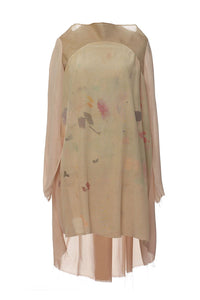 Nude Rose Joie De Vivre Mini Dress